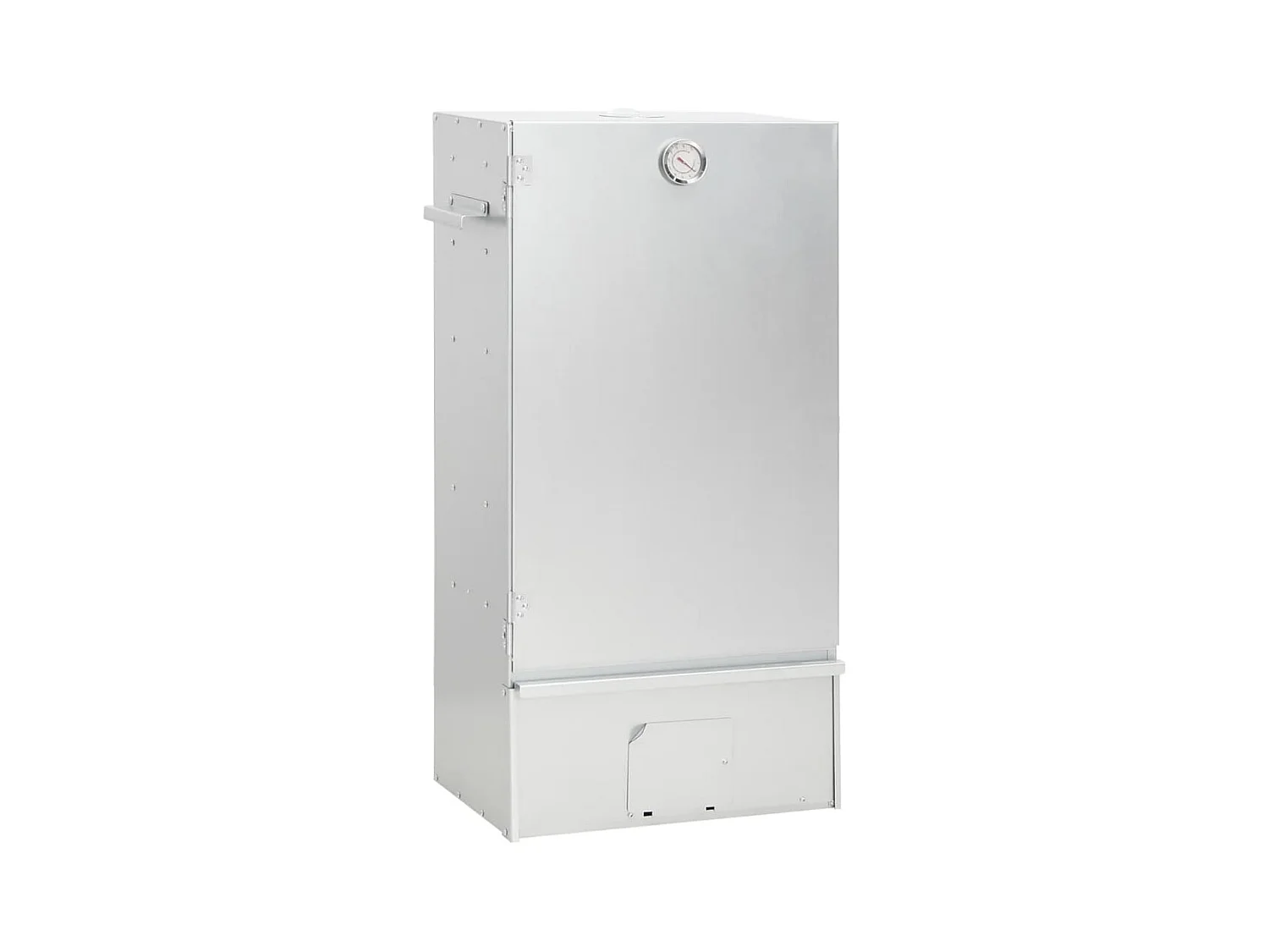Fumoir à four à barbecue avec table acier galvanisé FR468755