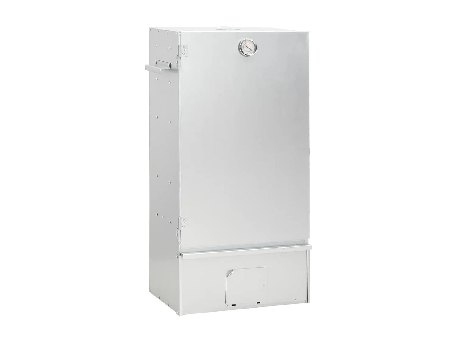 Horno ahumador de barbacoa con mesa acero galvanizado ES166549