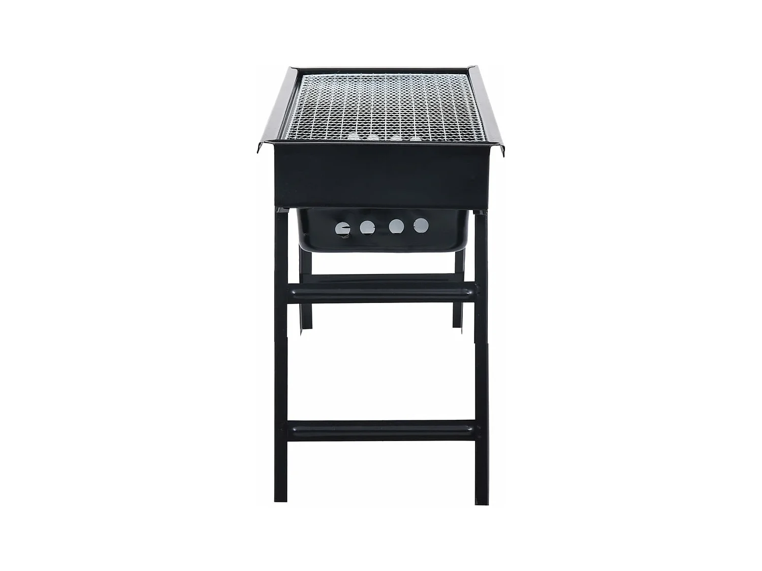 Barbecue portable de camping Acier inoxydable 60x22,5x33 cm FR679062