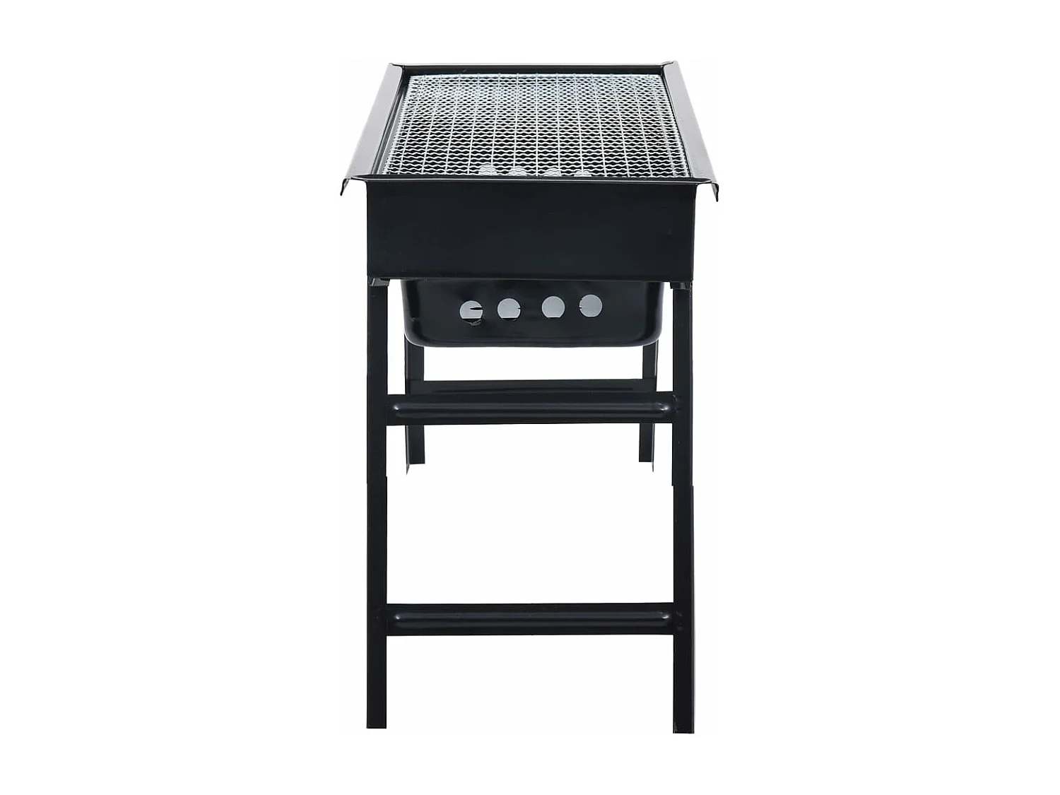 Barbecue portable de camping Acier inoxydable 60x22,5x33 cm FR679062