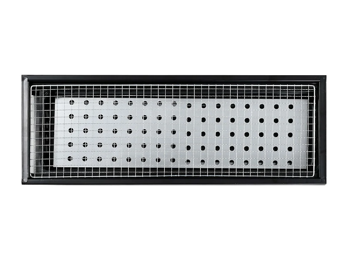 Barbecue portable de camping Acier inoxydable 60x22,5x33 cm FR679062