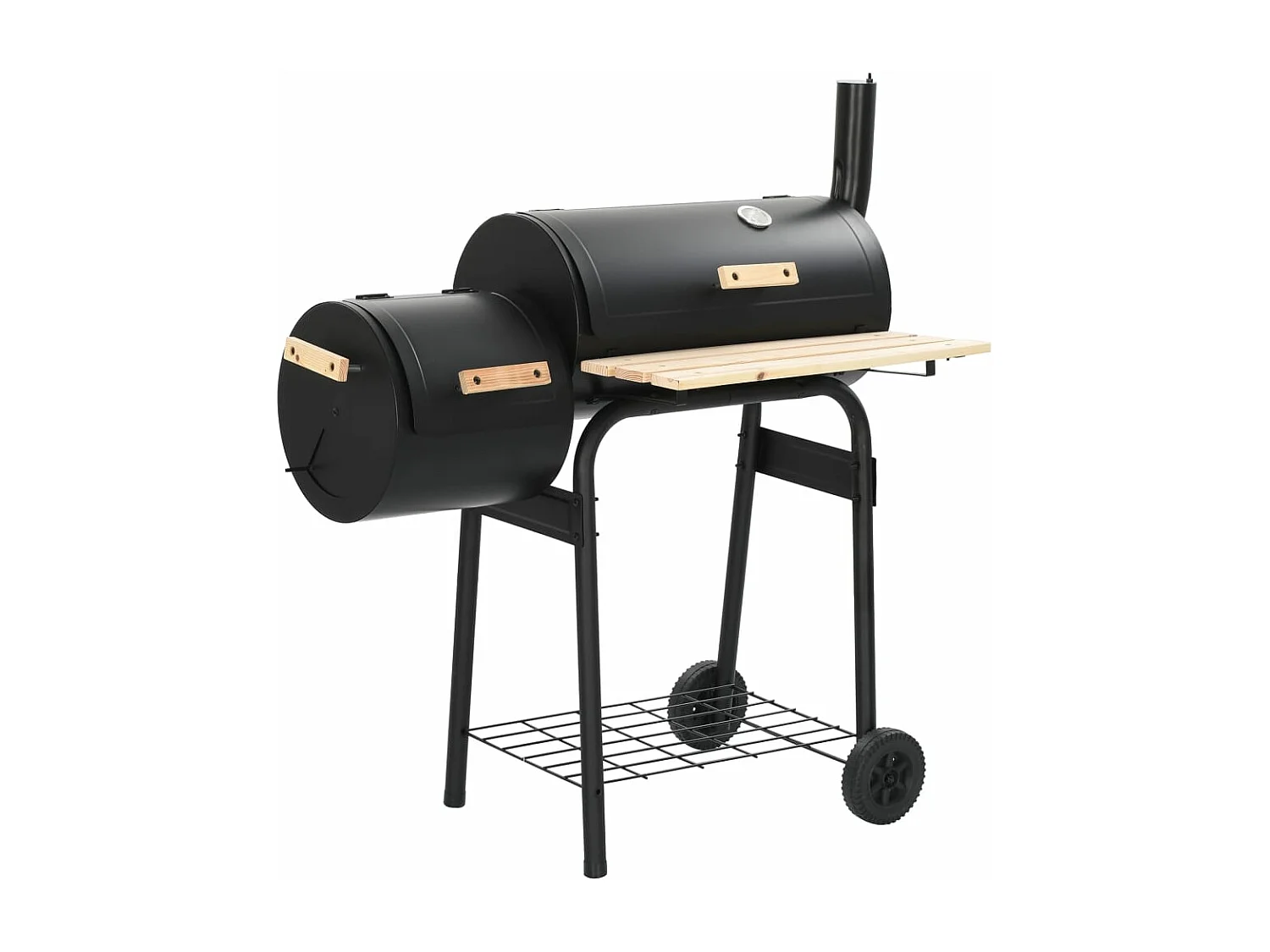 Grelhador a carvão com defumador PT592368