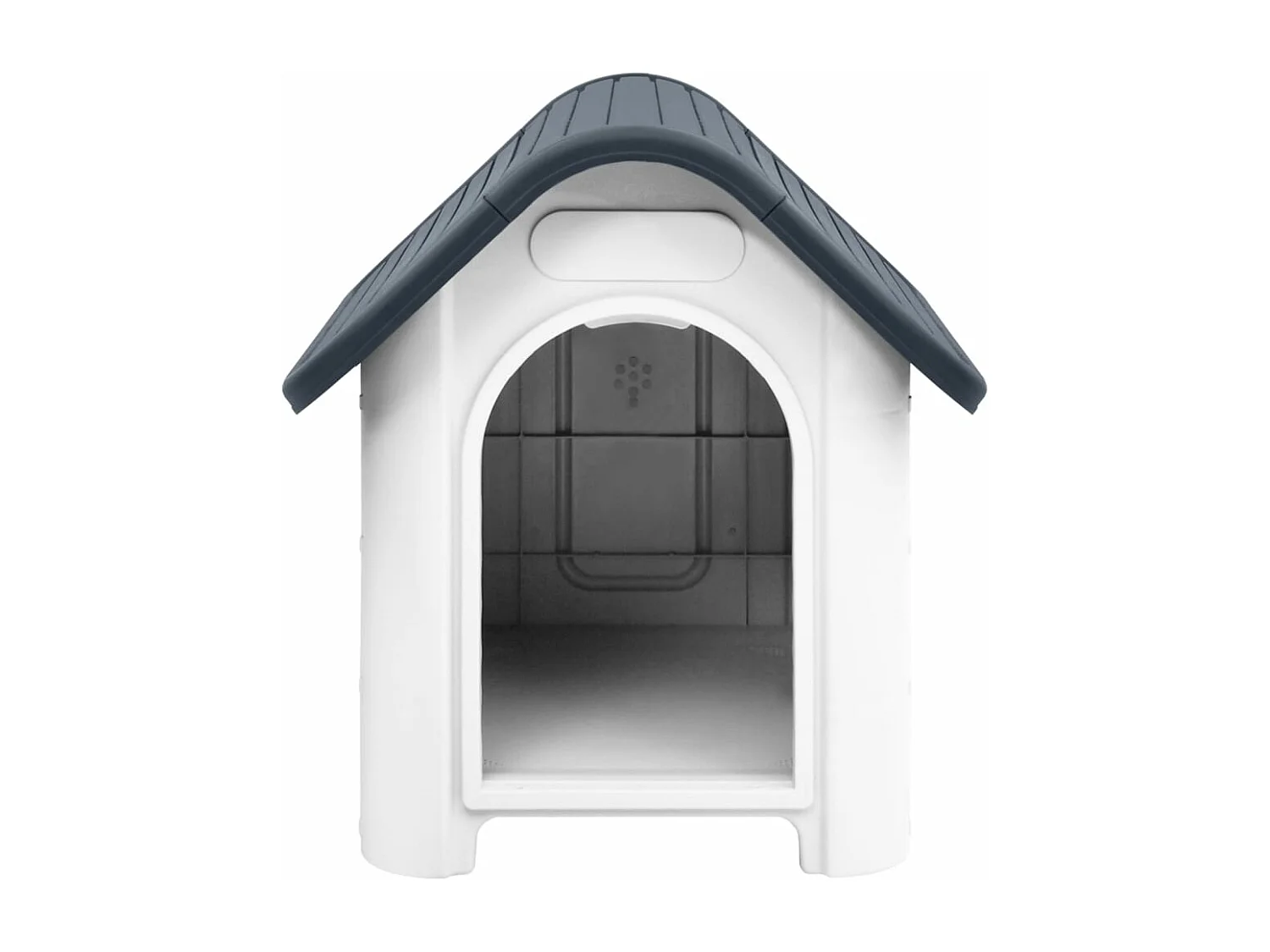 Niche pour chien Gris 59x75x66 cm Polypropylène FR569956