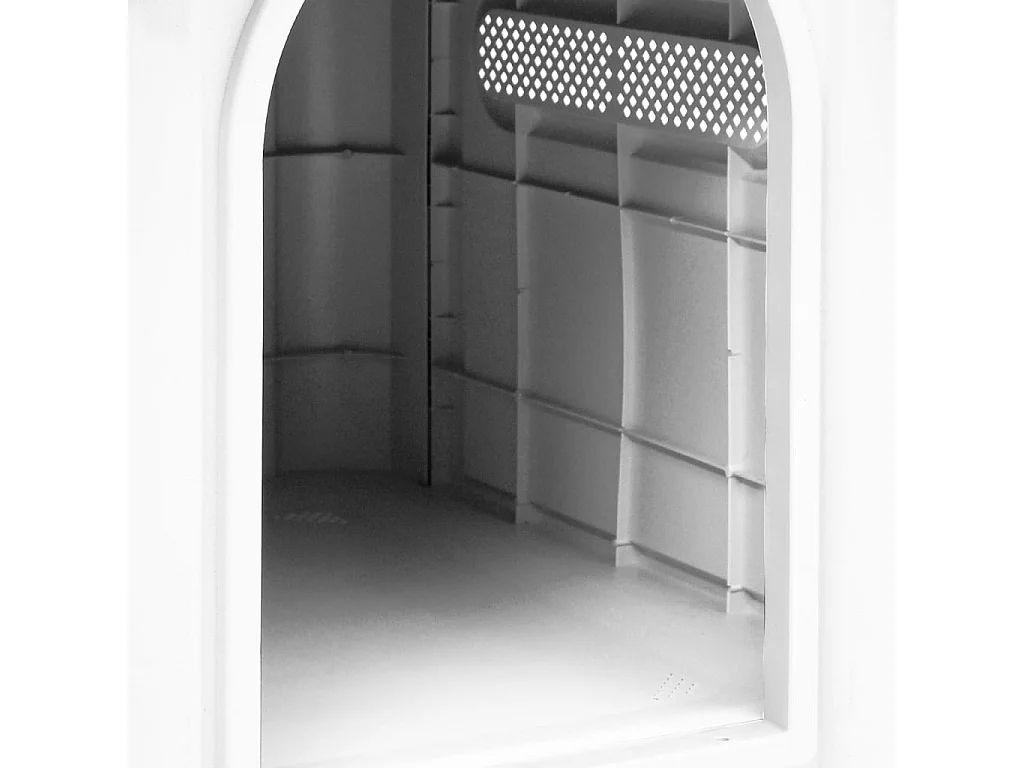 Niche pour chien Gris 59x75x66 cm Polypropylène FR569956