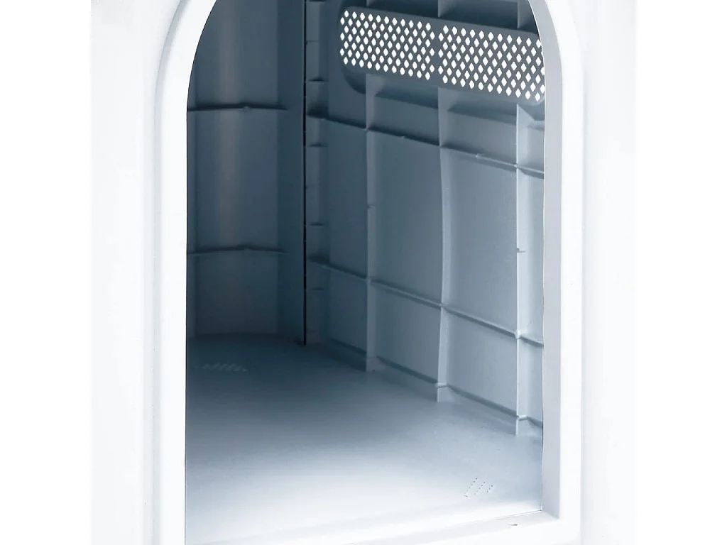 Caseta para perros polipropileno azul 59x75x66 cm ES229712