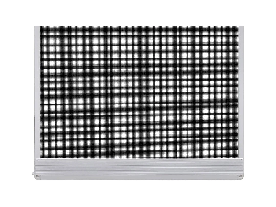 Hordeur met scharnieren 100x215 cm wit BE537233