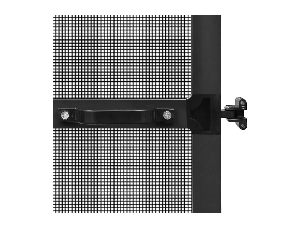 Mosquitera con bisagras para puertas antracita 120x240 cm ES947889