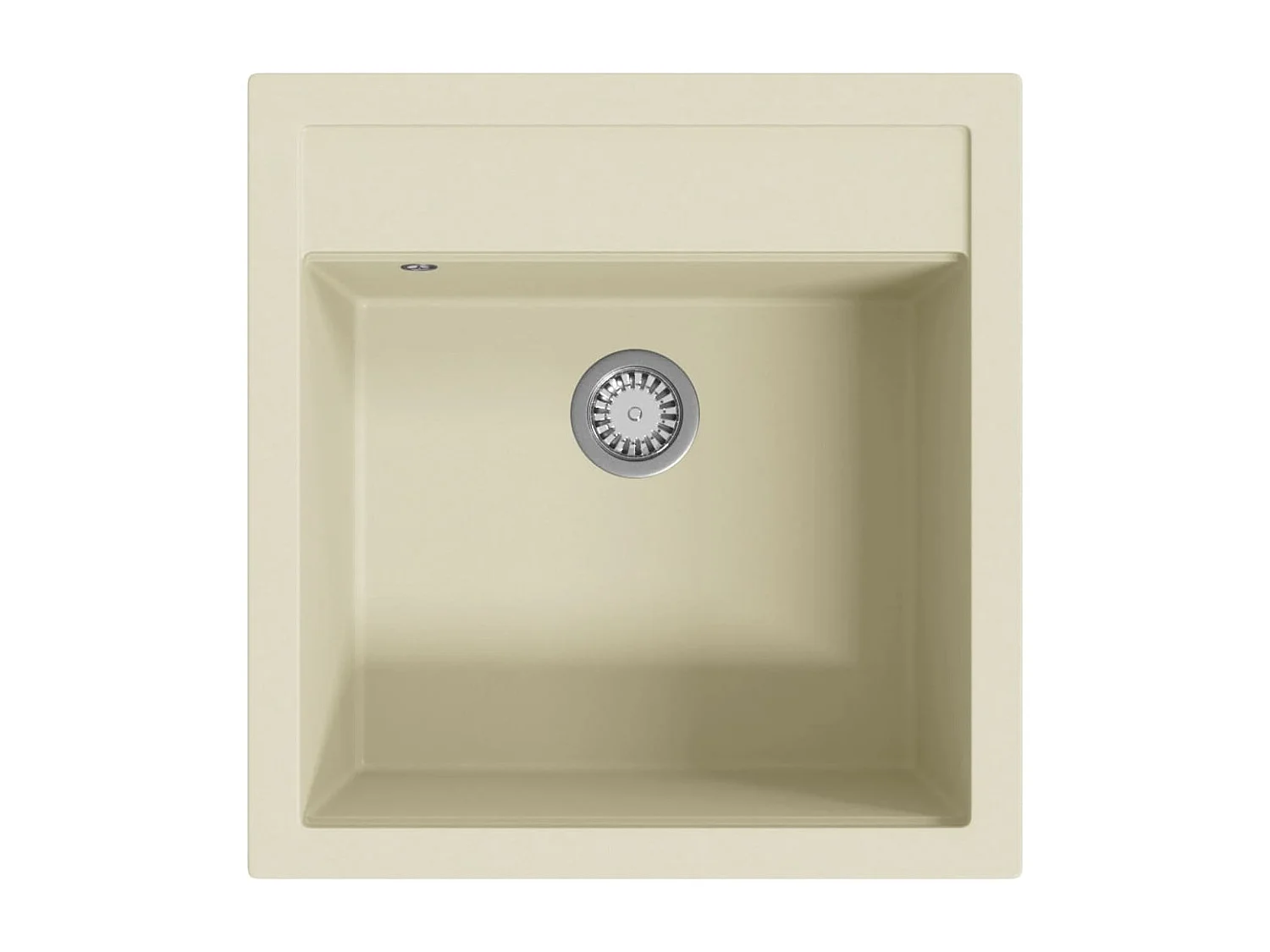 Évier de cuisine Granit Seul Évier Beige FR621241