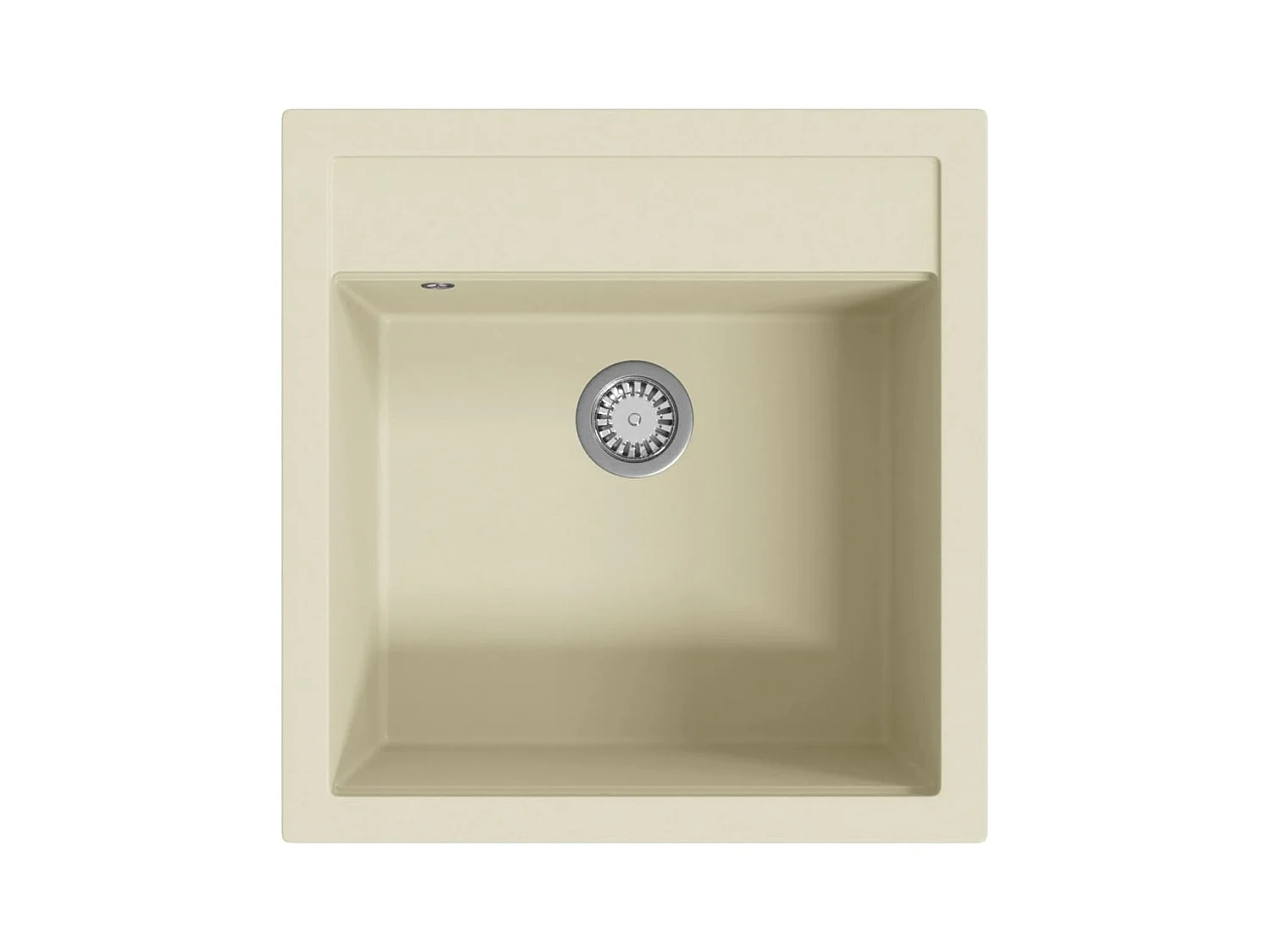Évier de cuisine Granit Seul Évier Beige FR621241