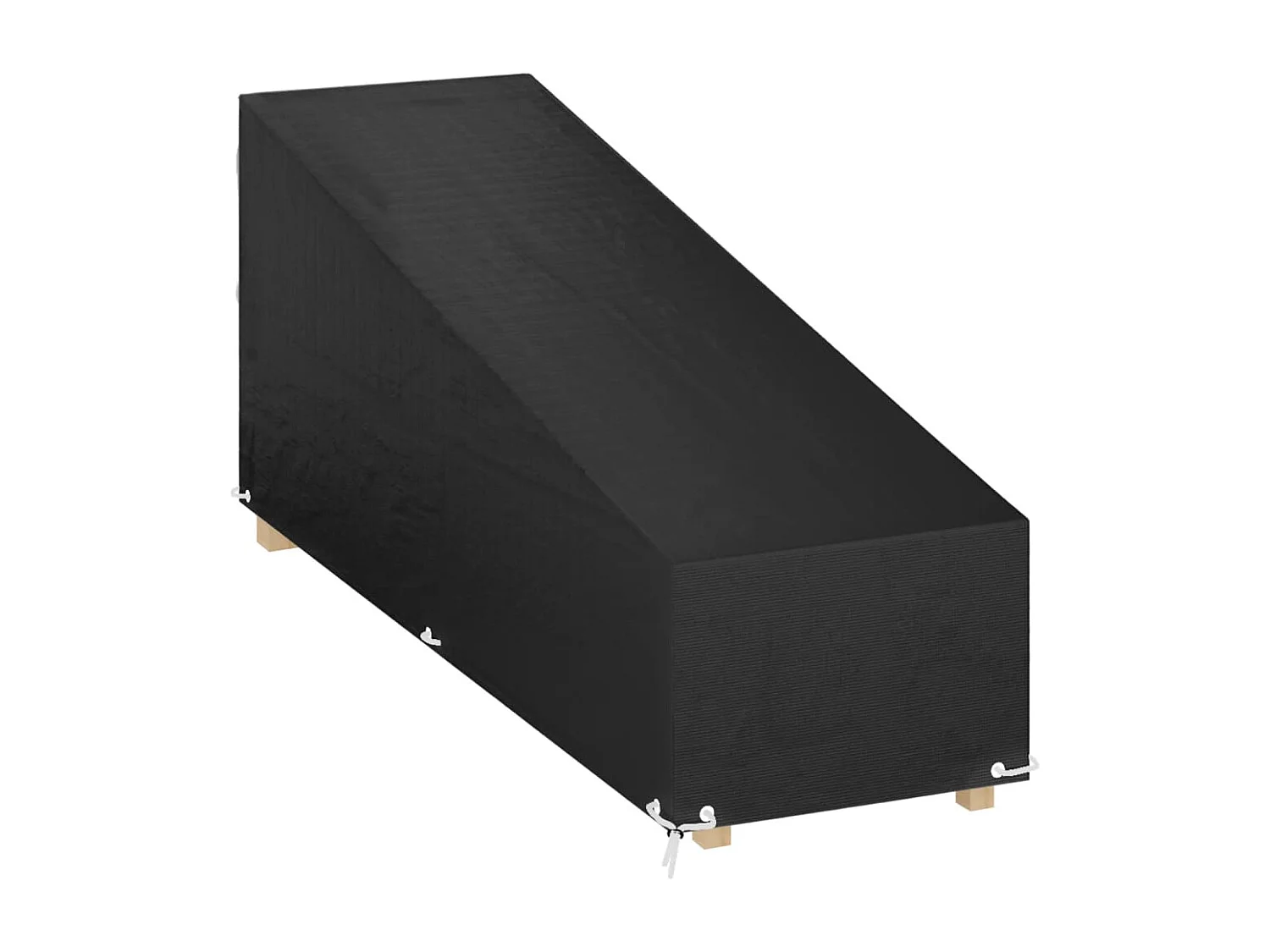 Funda para tumbona 12 ojales polietileno 200x65x35/60 cm ES459199