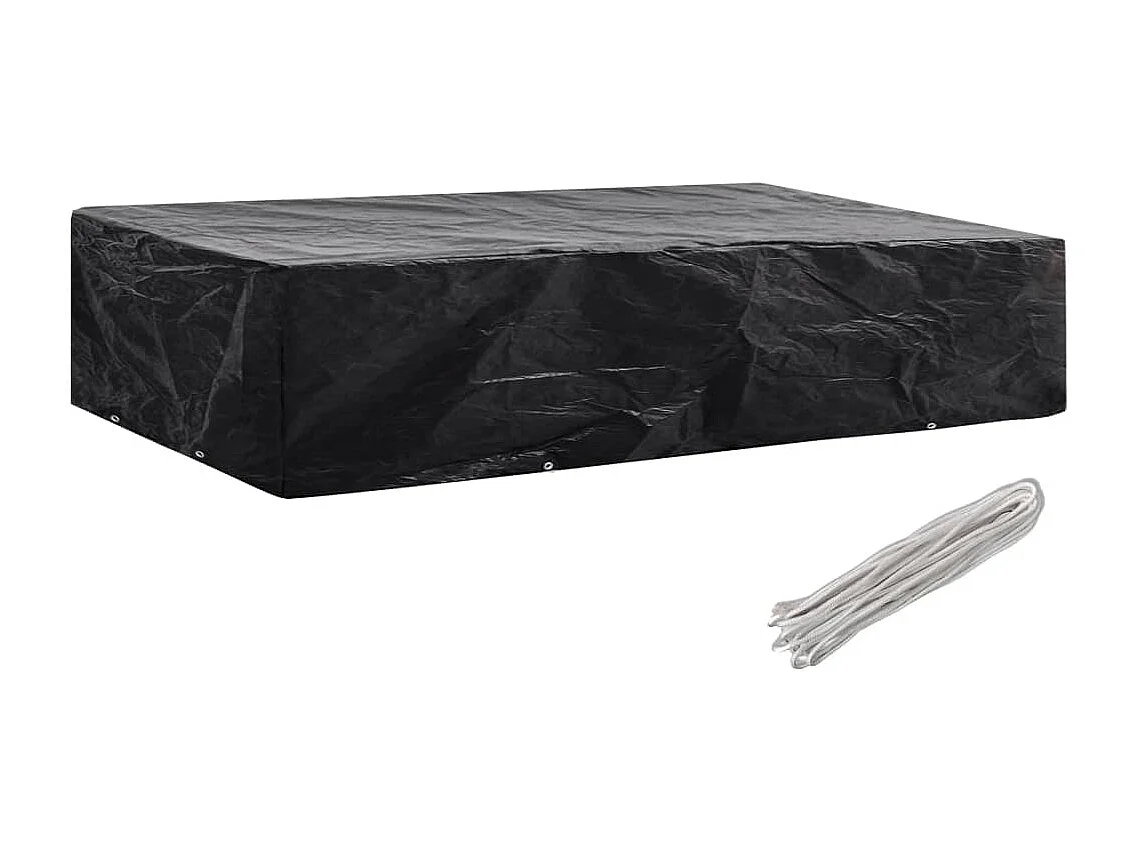 Housse de chaise de jardin 8 œillets 218 x 77 x 55 cm FR147957