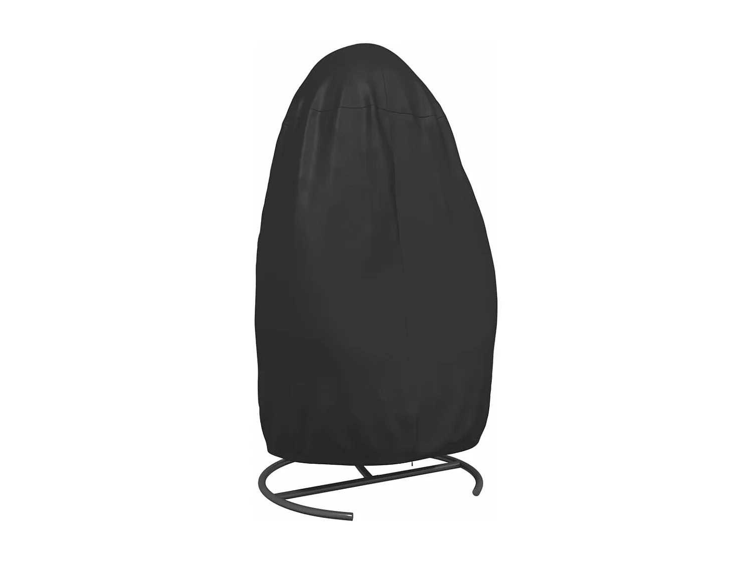 Capa para cadeira ovo suspensa Ø 190x108 cm 420D oxford preto PT676634