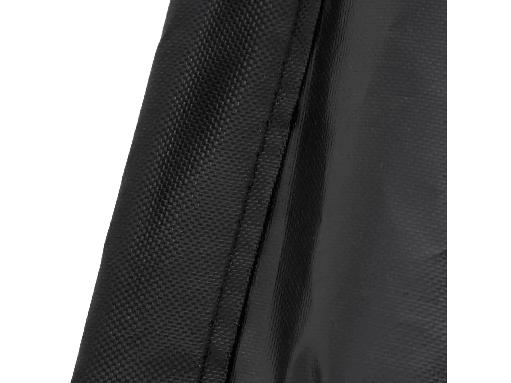 Cubierta de sillón doble colgante Oxford 420D negro Ø146x210 cm ES479288