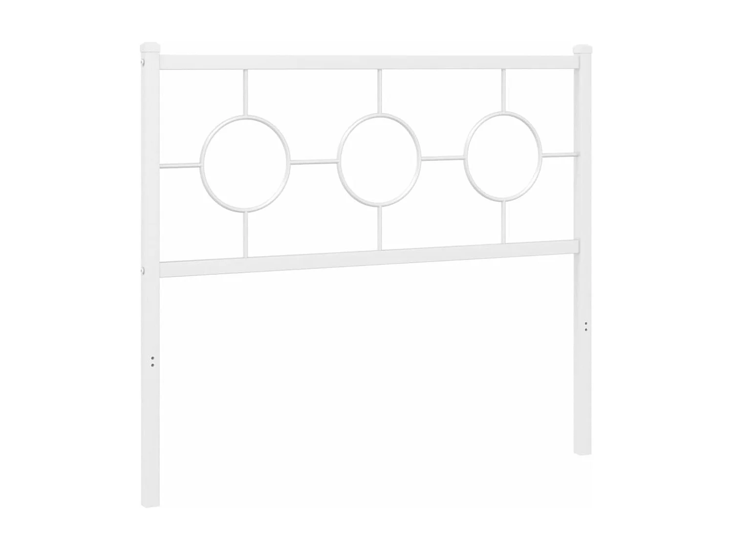 Testiera | Testata del letto in Metallo Bianco 100 cm