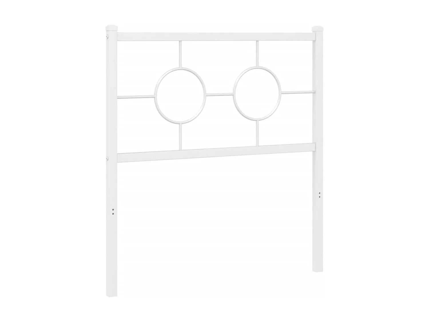 Tête de lit métal blanc 80 cm FR629135