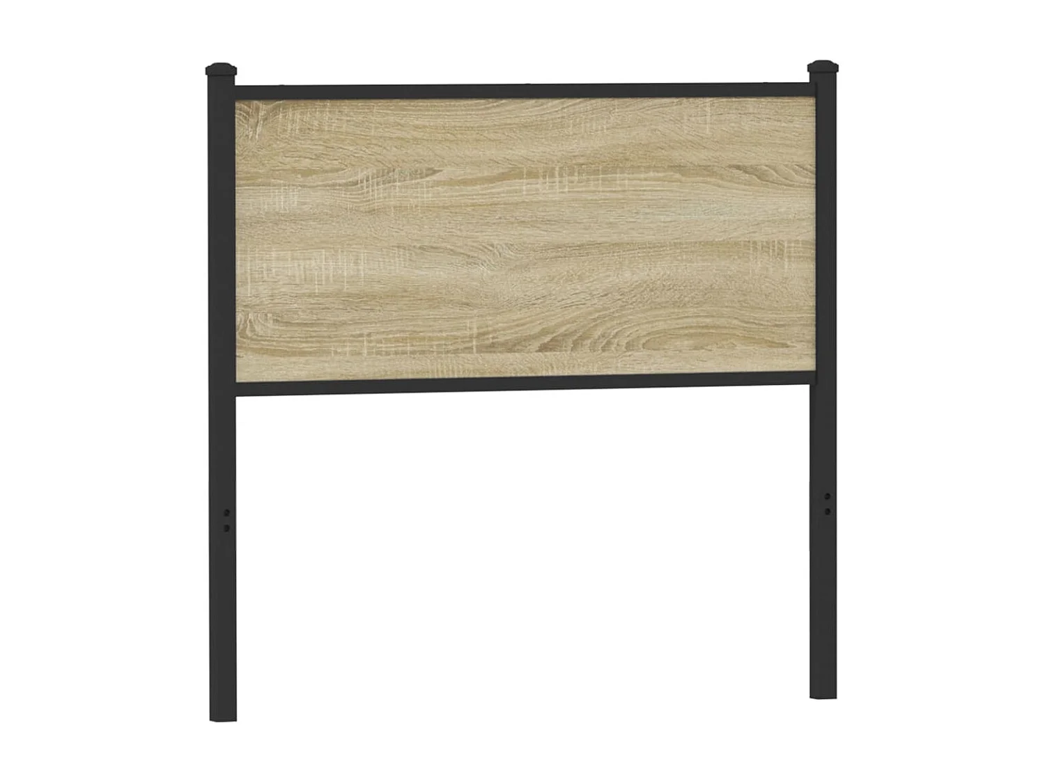Tête de lit sonoma 90 cm bois d'ingénierie et acier FR104893