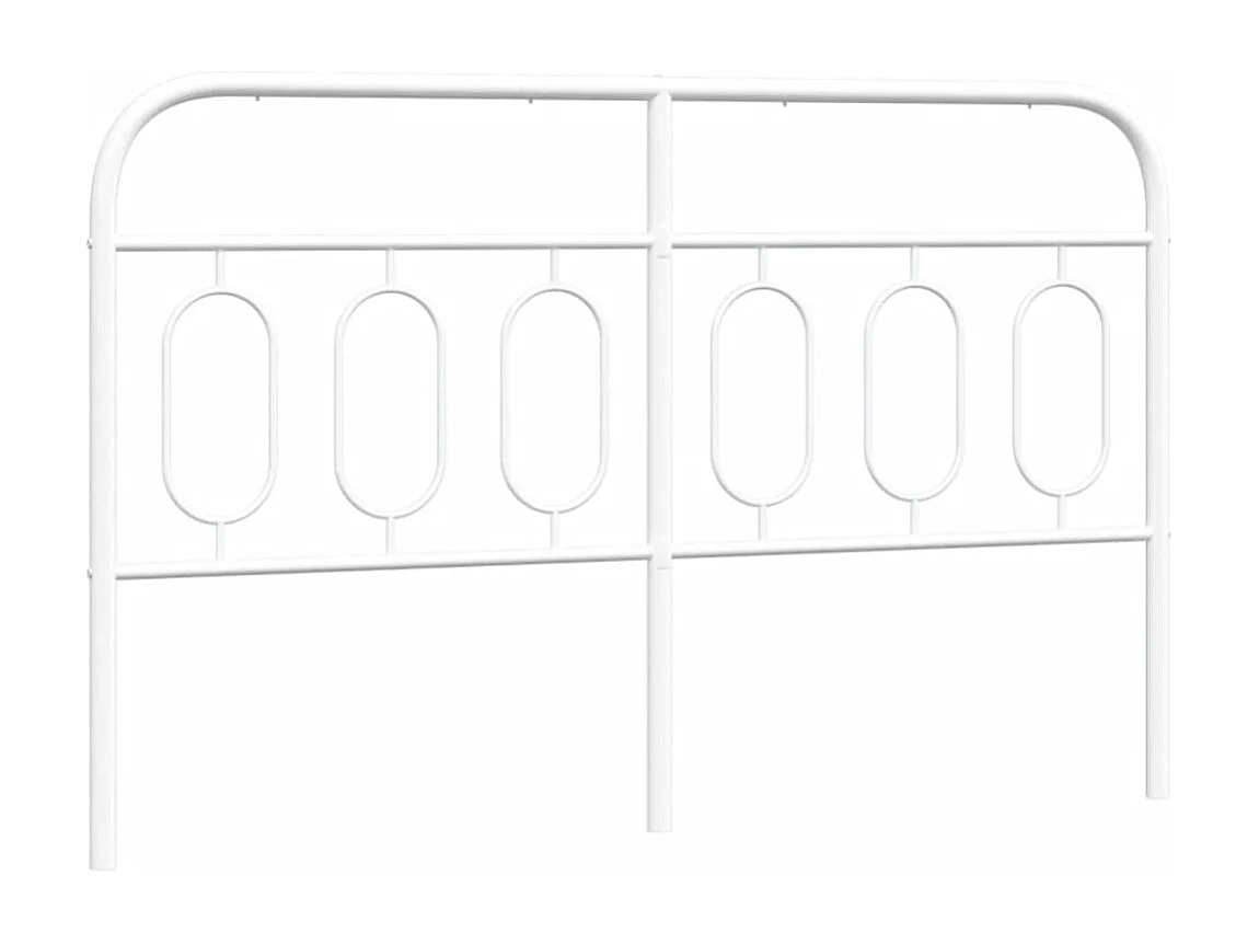 Tête de lit métal blanc 140 cm FR632502