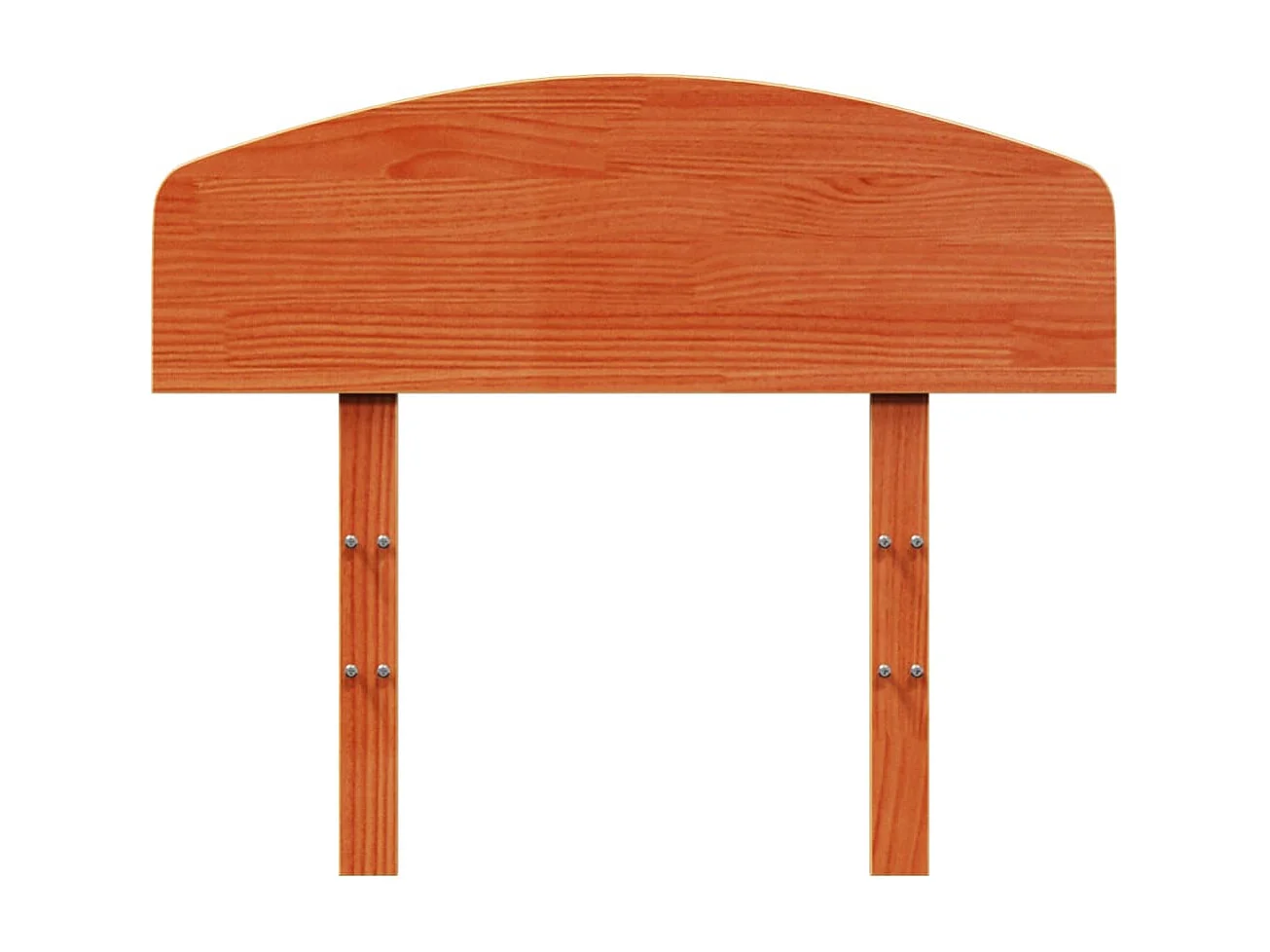 Hoofdbord 75 cm massief grenenhout wasbruin BE636126