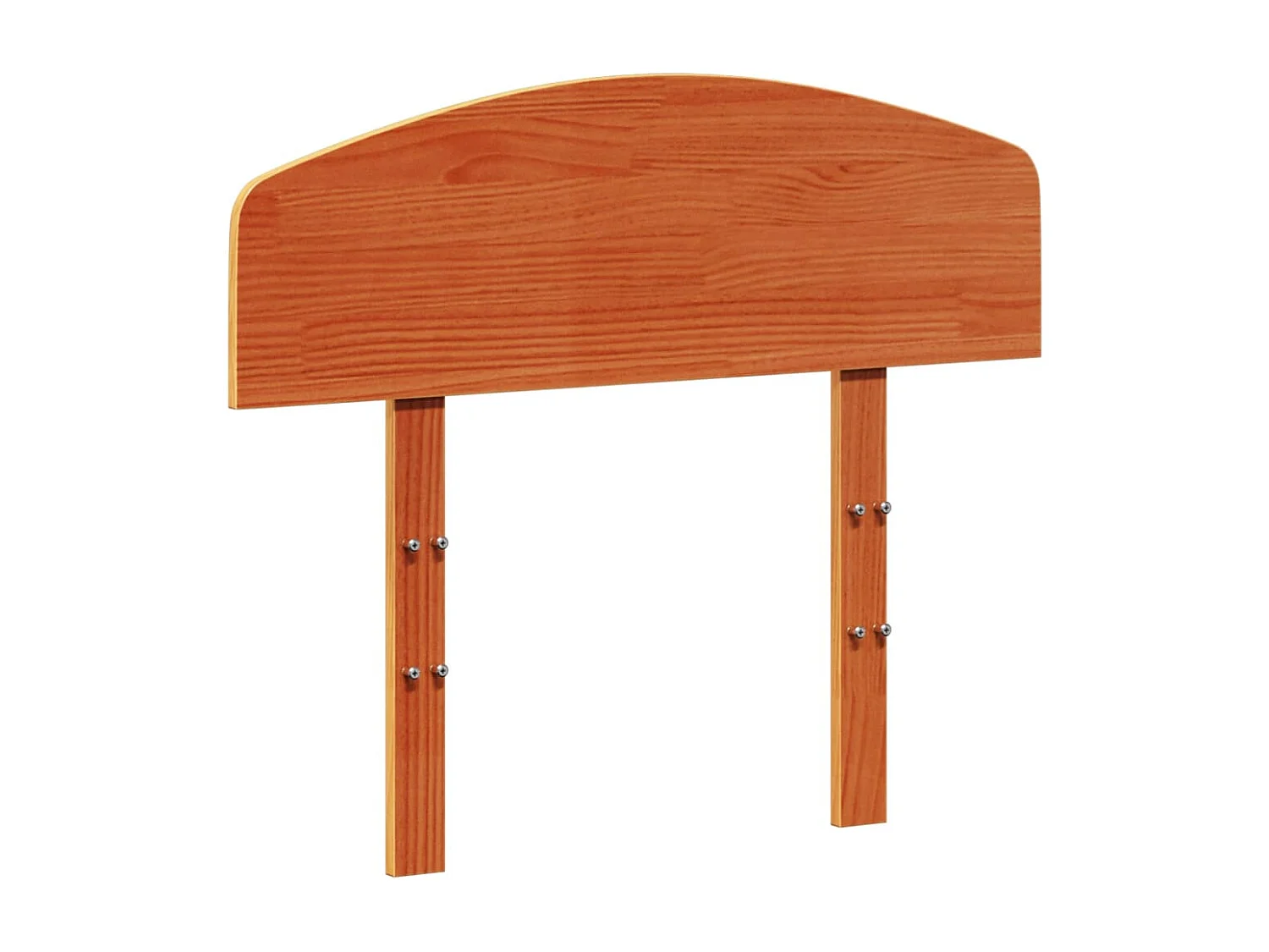 Tête de lit cire marron 75 cm bois massif de pin FR805283