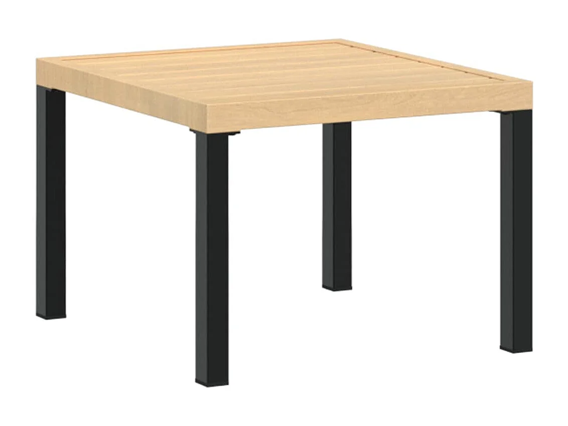 Ensemble de banc de jardin avec coussins 3 pcs noir FR61307