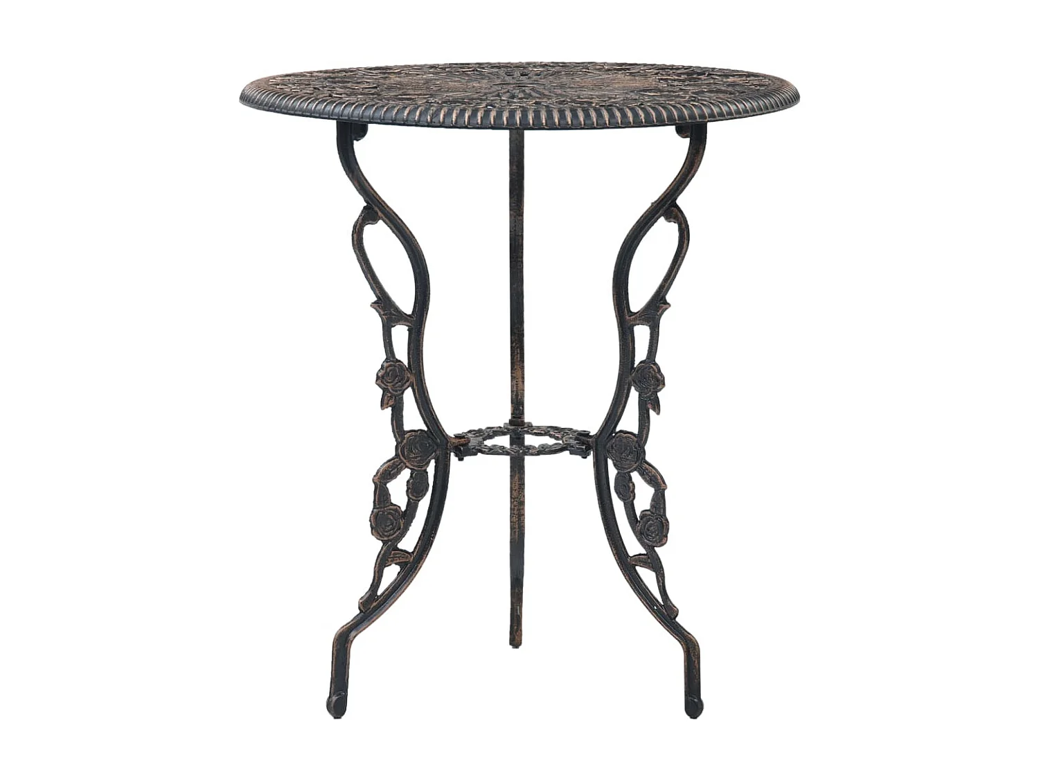 Salon de bistro 3 pcs Aluminium coulé FR90700