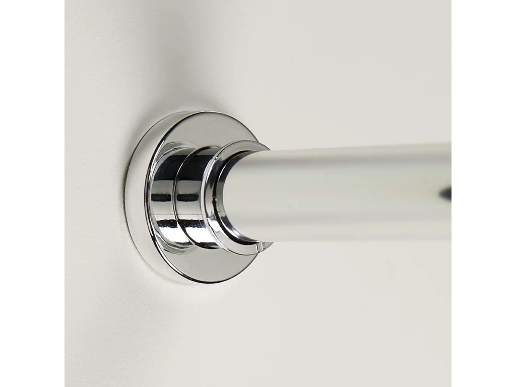 Douchegordijnstang combi chroomkleurig BE526626