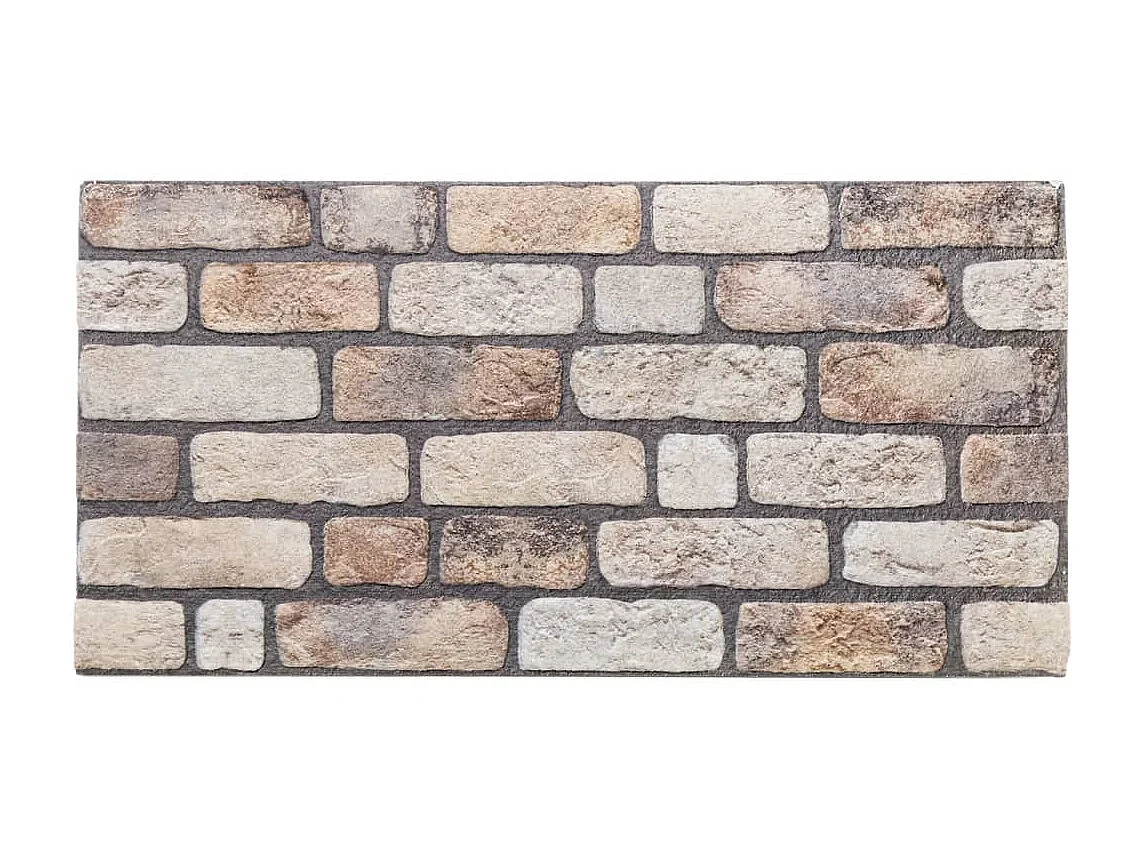 Panneaux muraux 3D 10 pcs marron clair 100x50 cm EPS FR929010