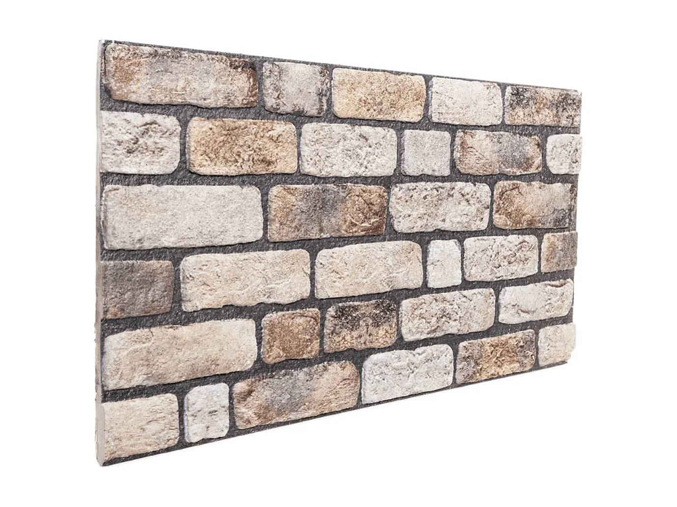 Panneaux muraux 3D 10 pcs marron clair 100x50 cm EPS FR929010