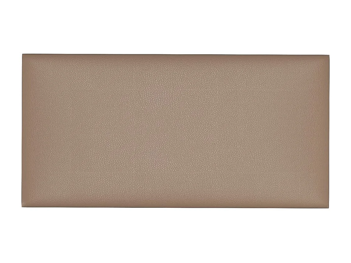 Panneaux muraux 12 pcs Cappuccino 60x30 cm Similicuir 2,16 m² FR943916