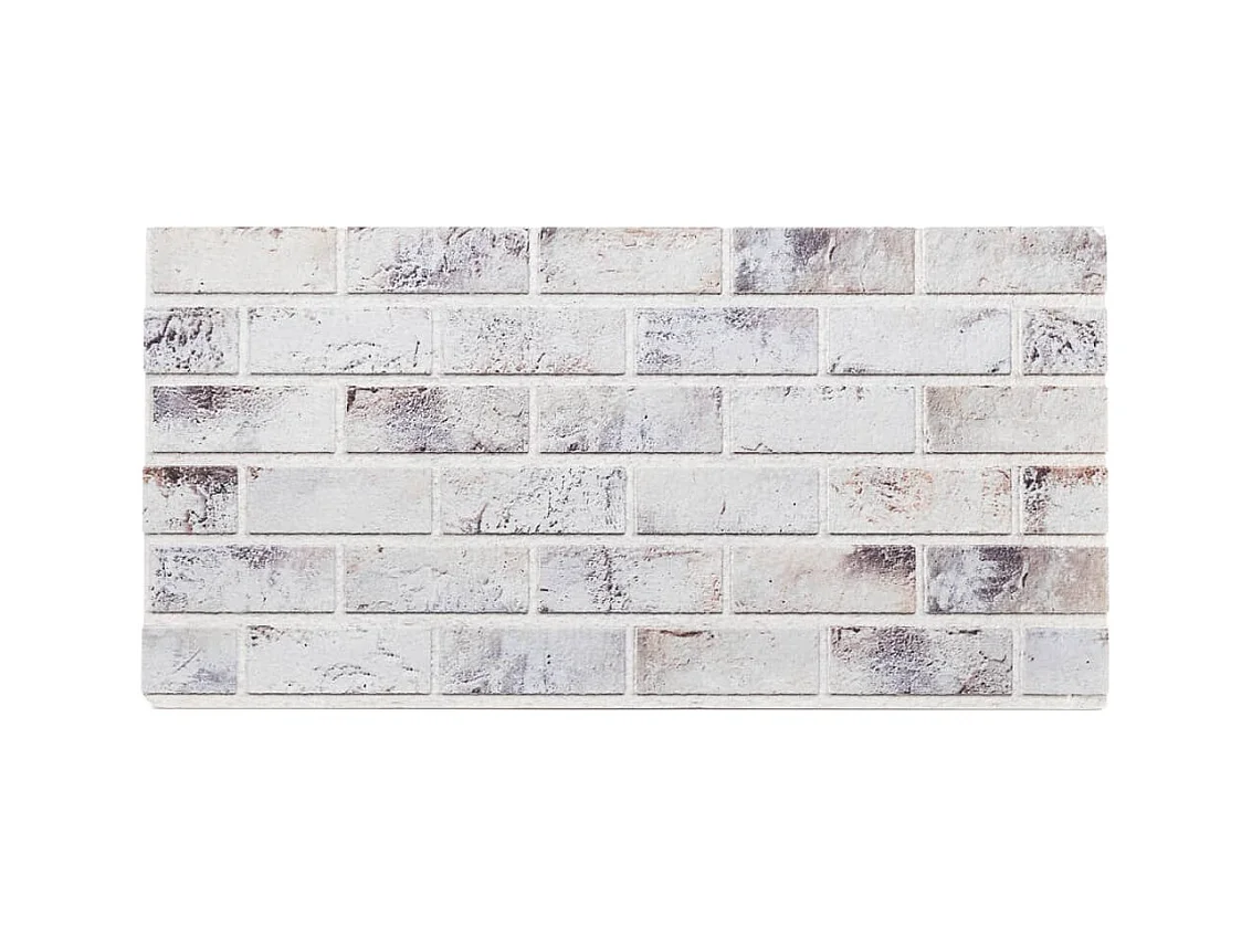 Panneaux muraux 3D 10 pcs gris clair 100x50 cm EPS FR325798