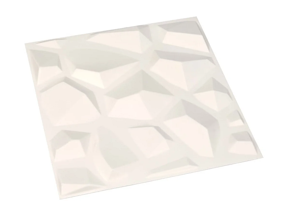 Panneaux muraux 3D 12 pcs 0,5x0,5 m 3 m² FR868267