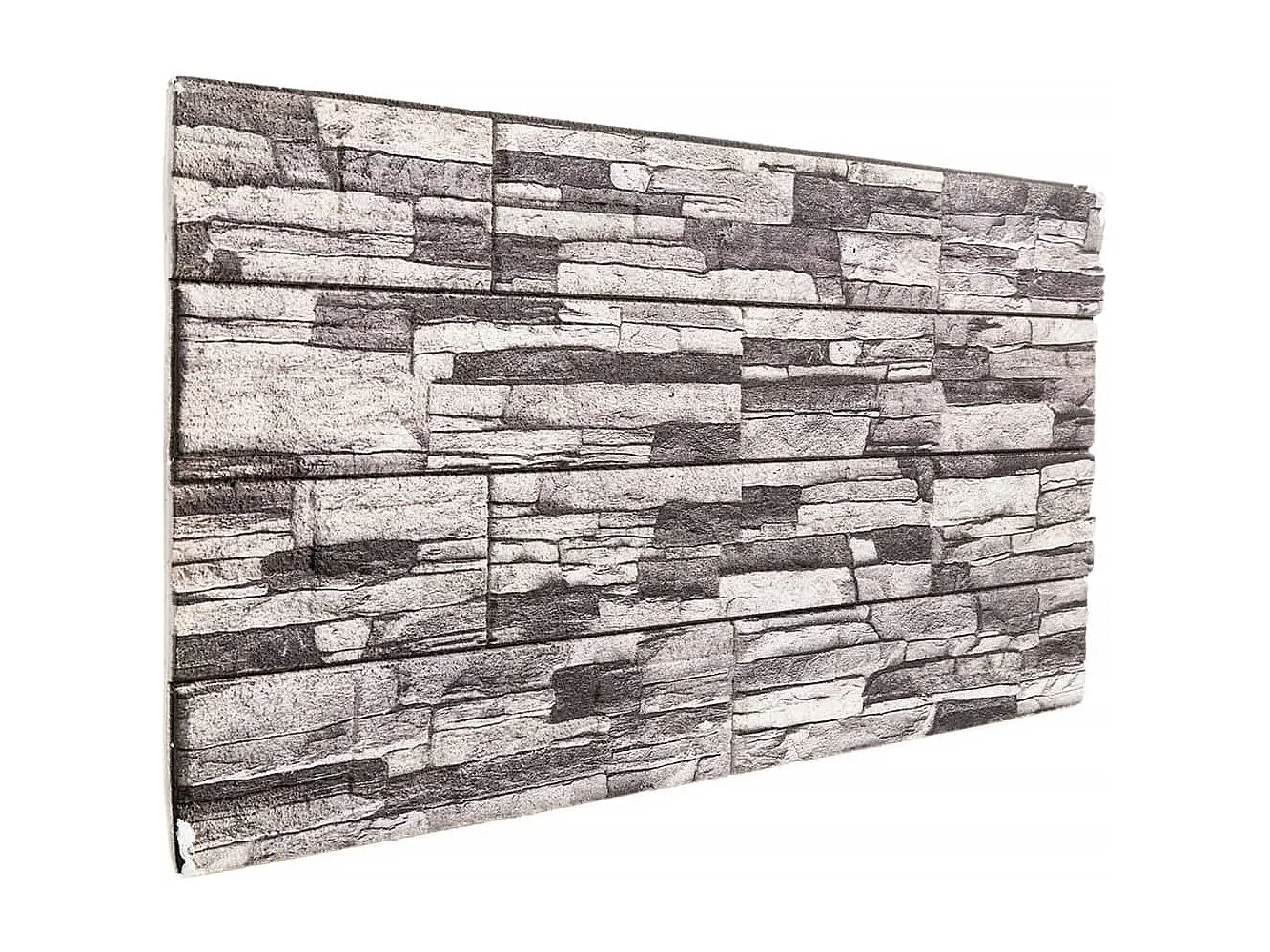 Panneaux muraux 3D 10 pcs gris clair 100x50 cm EPS FR988833