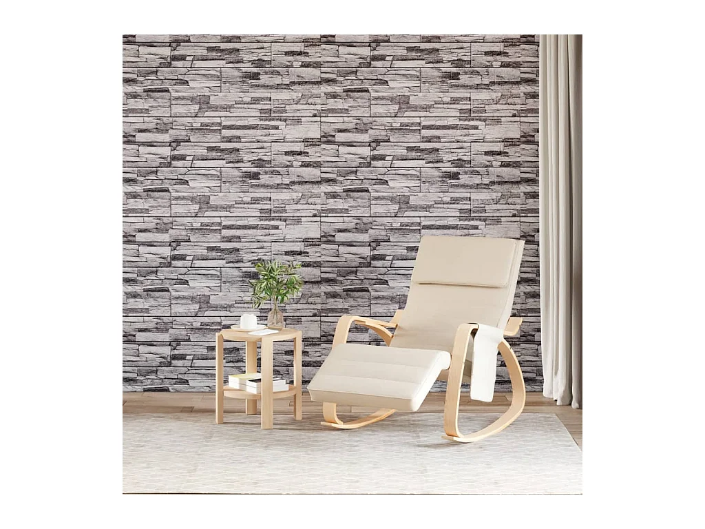 Panneaux muraux 3D 10 pcs gris clair 100x50 cm EPS FR988833