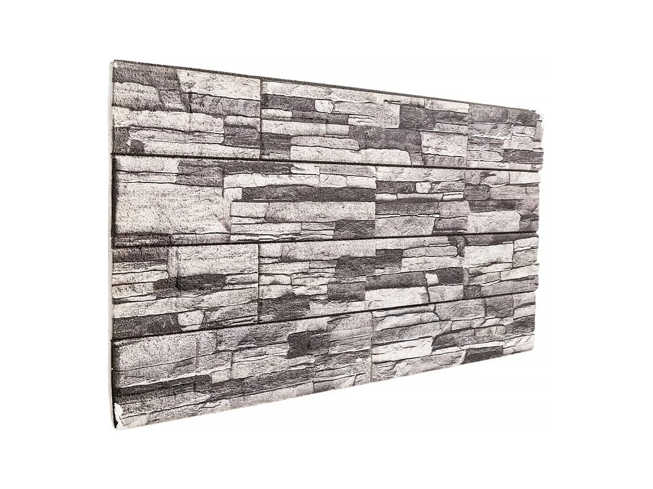 Panneaux muraux 3D 10 pcs gris clair 100x50 cm EPS FR988833
