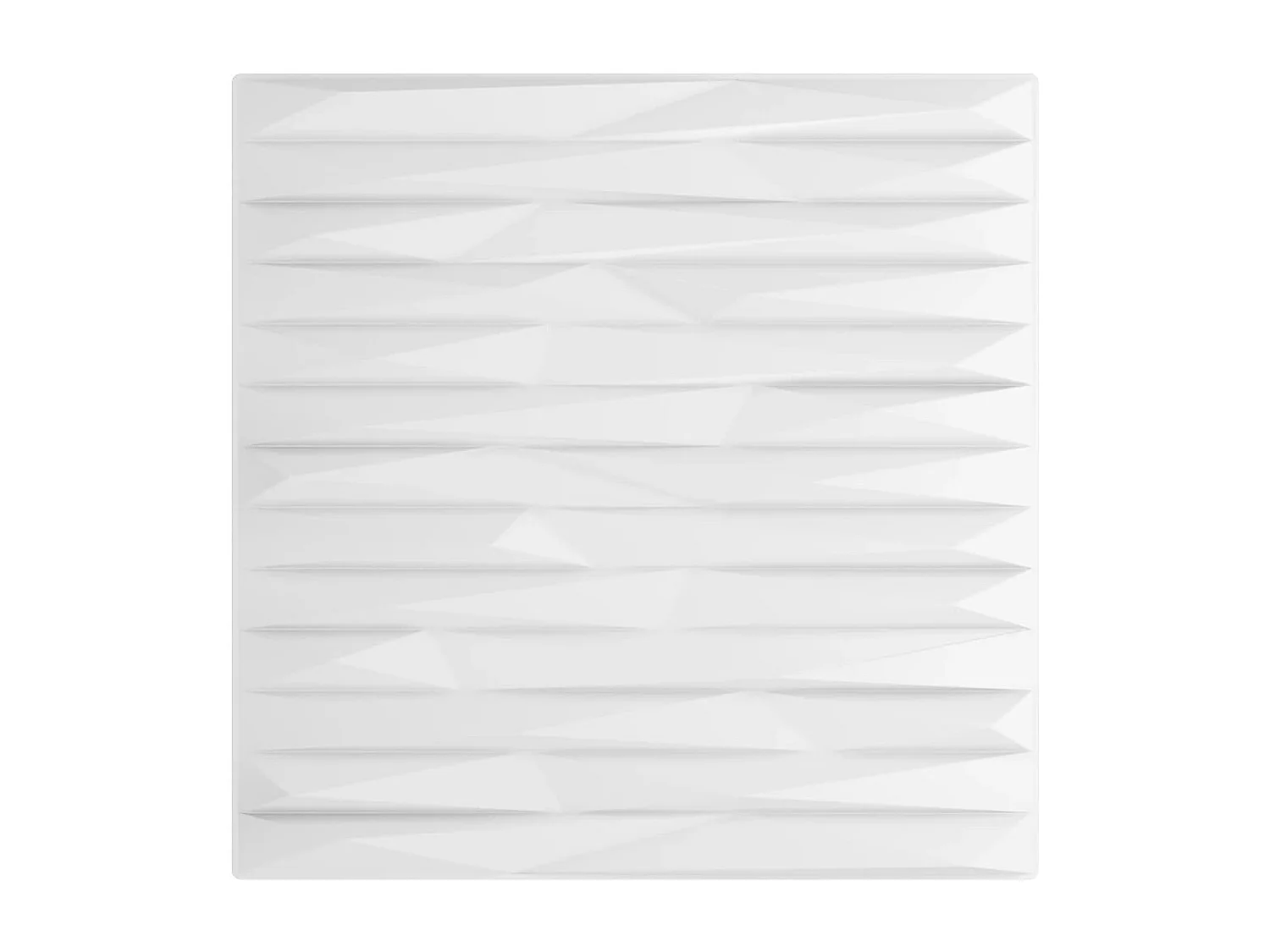 Panneaux muraux 48 pcs blanc 50x50 cm XPS 12 m² pierre FR790086
