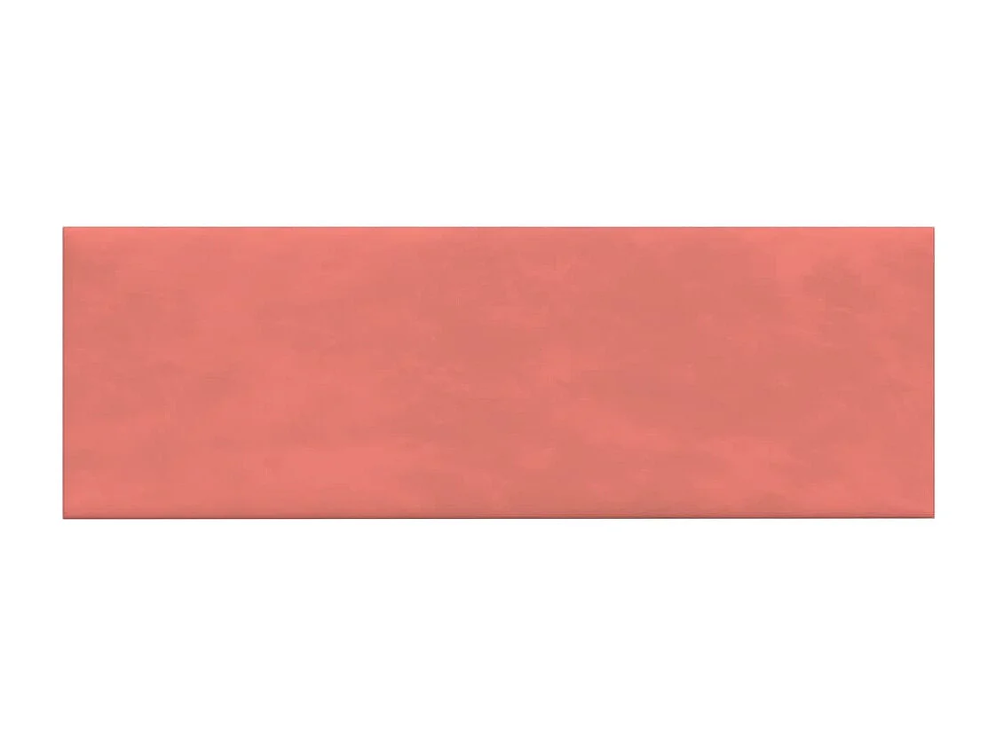 Panneaux muraux 12 pcs Rose 90x30 cm Velours 3,24 m² FR735809