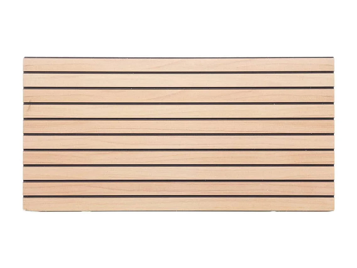 Panneaux muraux 3D 5 pcs marron 100x50 cm EPS FR547096
