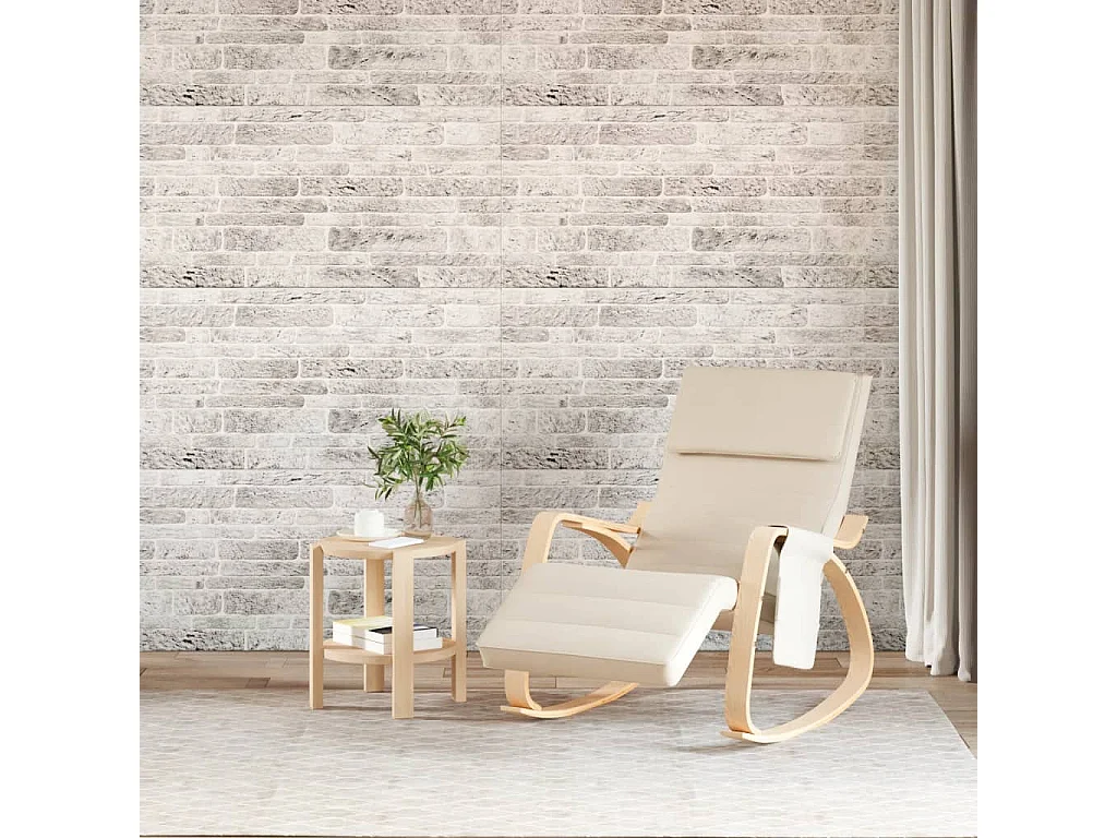 Panneaux muraux 3D 10 pcs gris clair 100x50 cm EPS FR787101