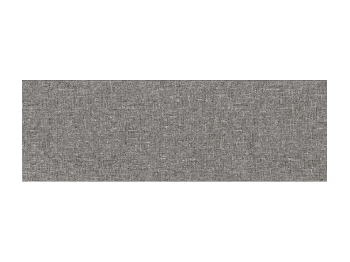 Paneles de pared 12 uds tela gris claro 90x30 cm 3,24 m² ES840217