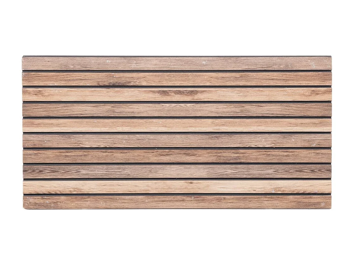 Panneaux muraux 3D 5 pcs marron 100x50 cm EPS FR693738