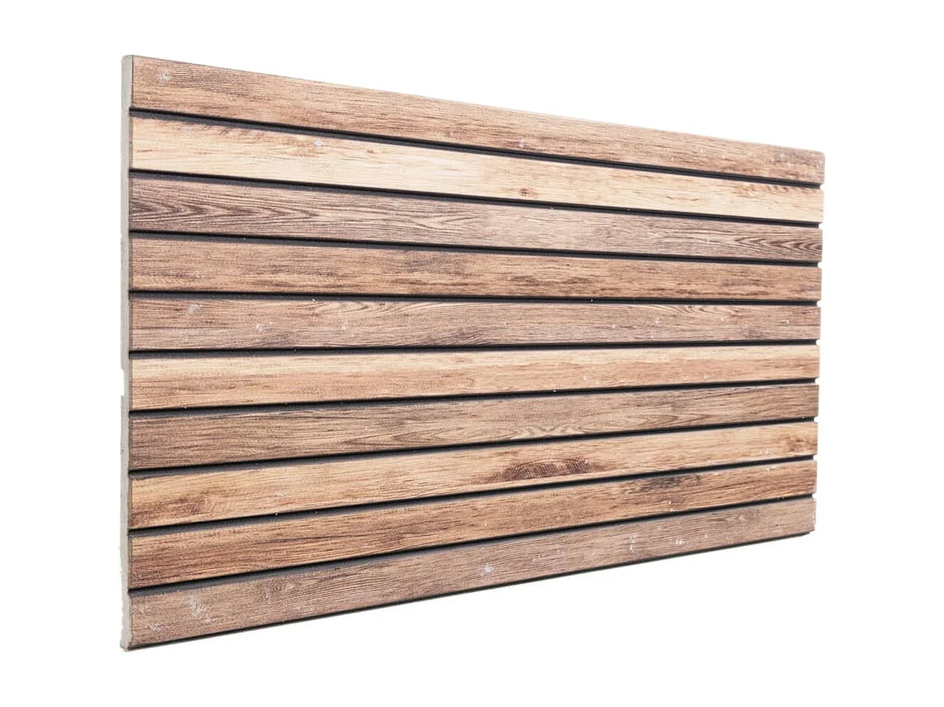 Panneaux muraux 3D 5 pcs marron 100x50 cm EPS FR693738