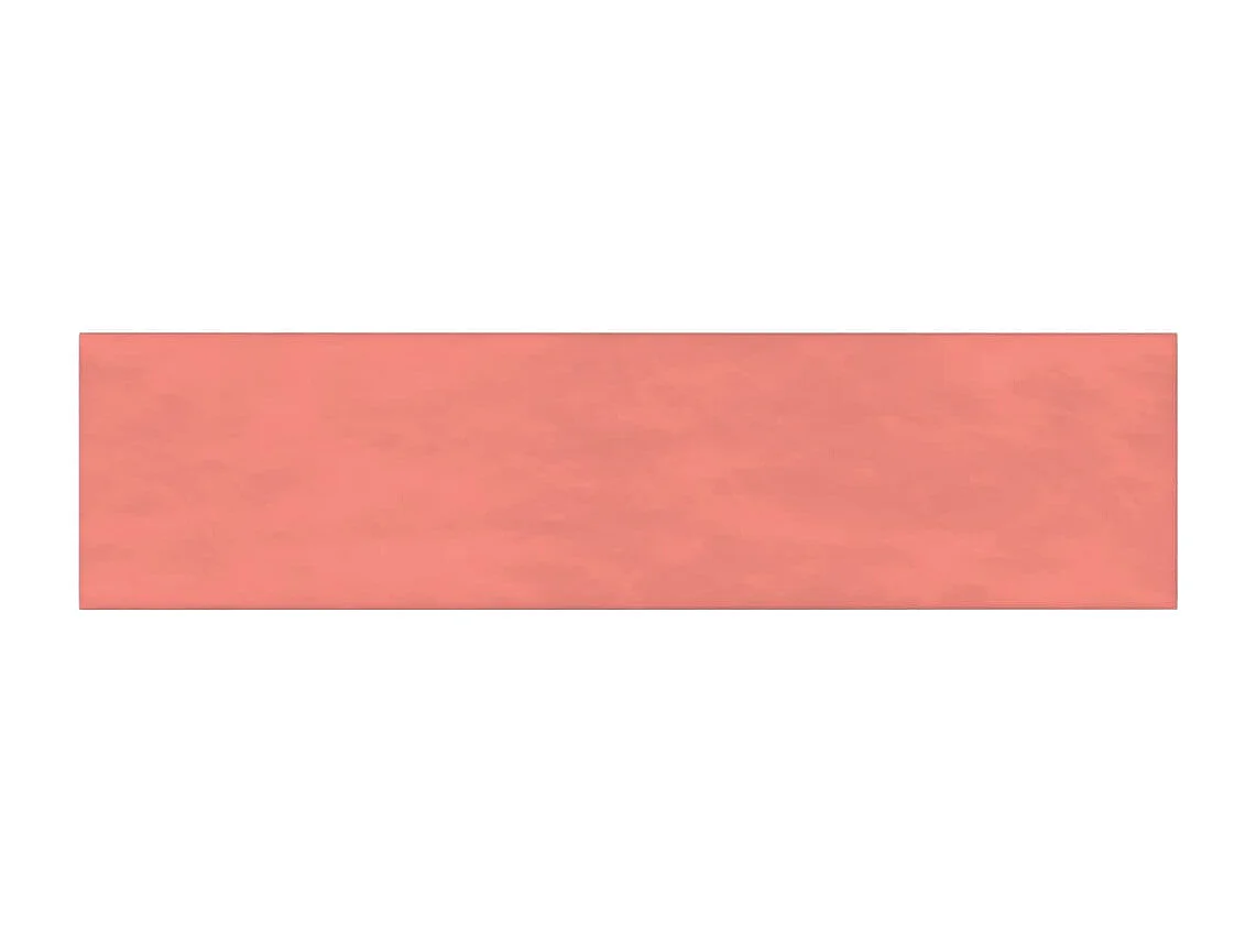 Panneaux muraux 12 pcs Rose 60x15 cm Velours 1,08 m² FR790041