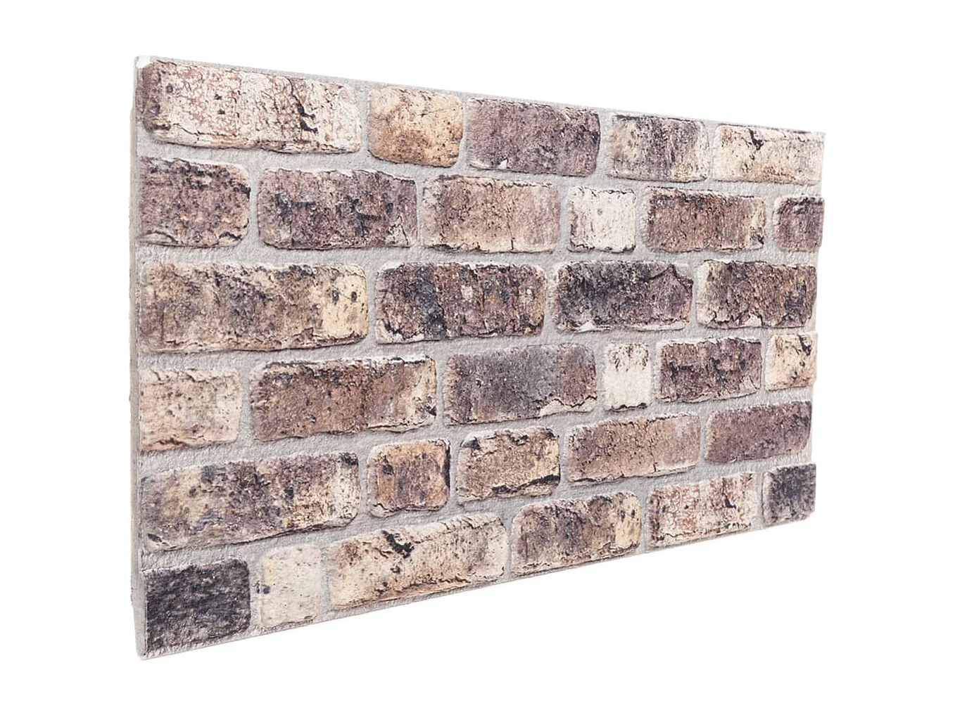 Panneaux muraux 3D 10 pcs marron foncé 100x50 cm EPS FR213172