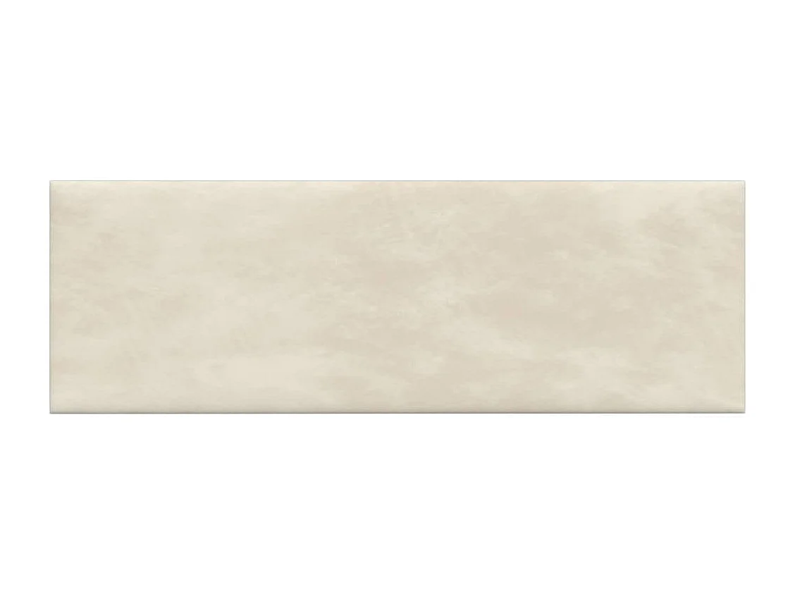 Panneaux muraux 12 pcs Crème 90x30 cm Velours 3,24 m² FR961849