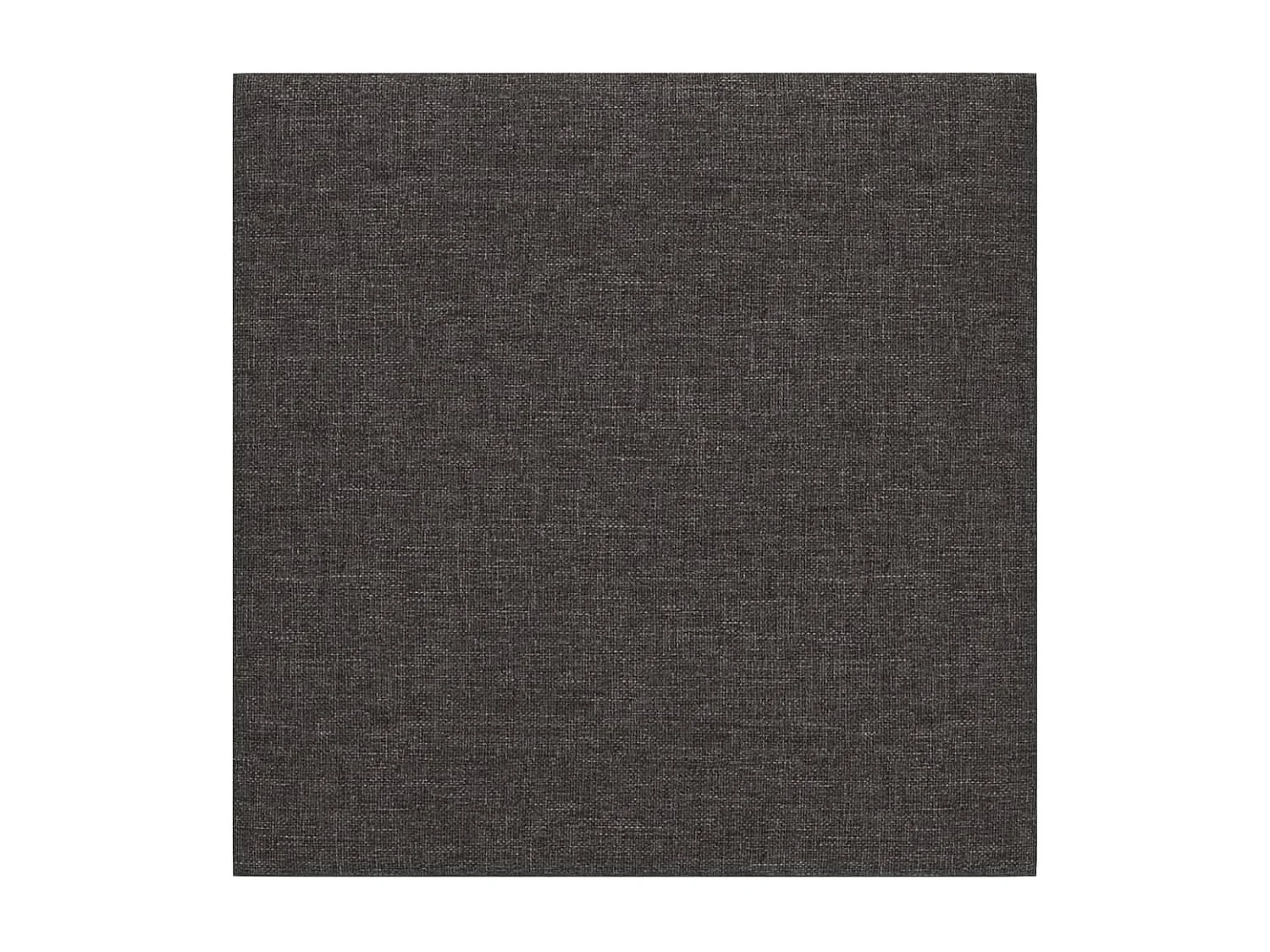 Paneles de pared 12 uds tela gris oscuro 30x30 cm 1,08 m² ES220556