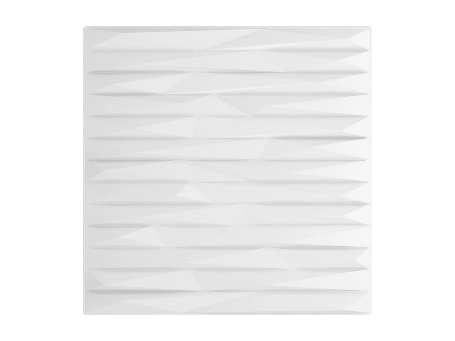 Panneaux muraux 12 pcs blanc 50x50 cm XPS 3 m² pierre FR147447