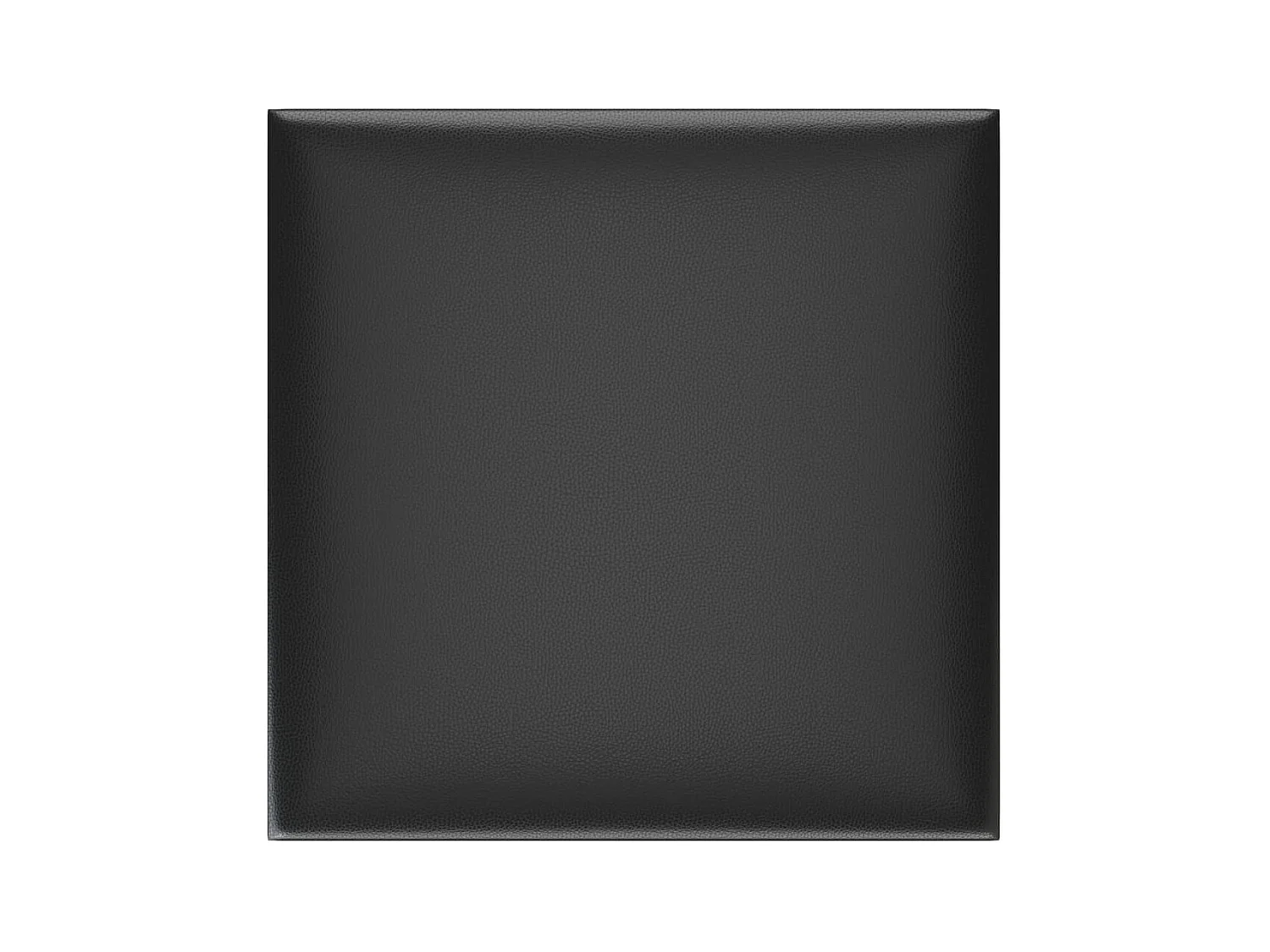 Wandpanelen 12 st 1,08 m² 30x30 cm kunstleer zwart BE913953