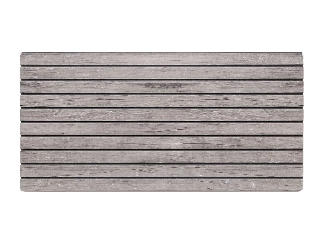 Panneaux muraux 3D 5 pcs gris 100x50 cm EPS FR547373