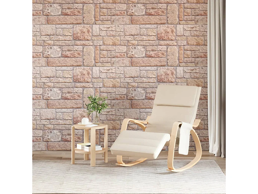 Panneaux muraux 3D 10 pcs marron 100x50 cm EPS FR825508