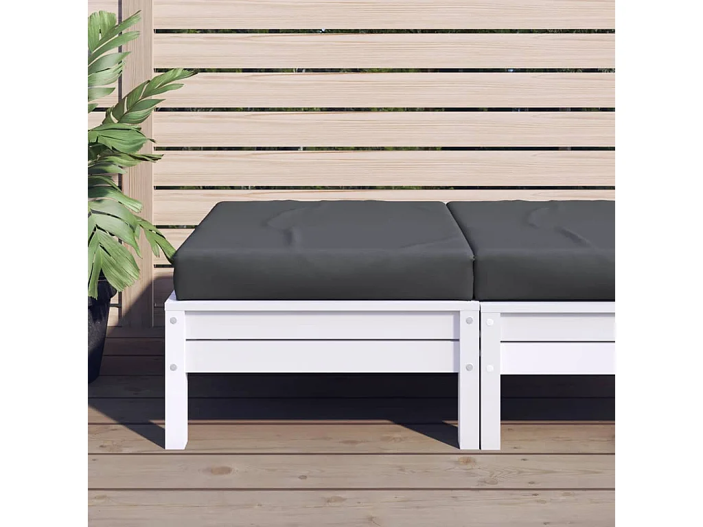 Palletkussen 60x60x8 cm oxford stof antracietkleurig BE730958